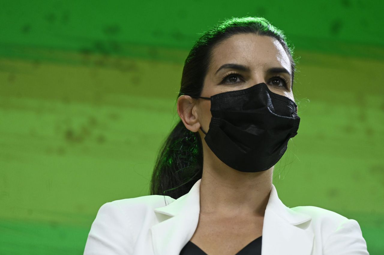 Rocío Monasterio, portavoz de Vox en la Asamblea de Madrid