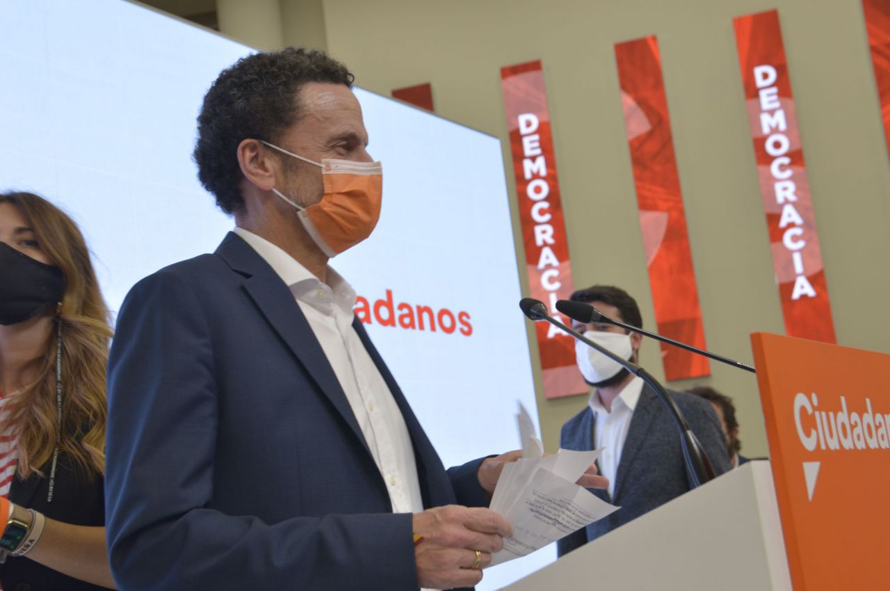 Edmundo Bal, vicesecretario general de Ciudadanos.