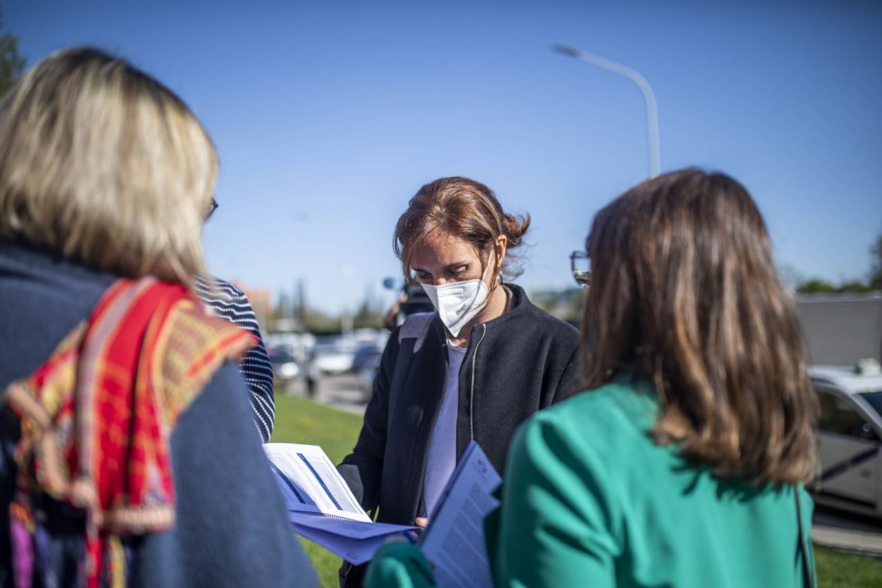 Mónica García, candidata de Más Madrid al 4M