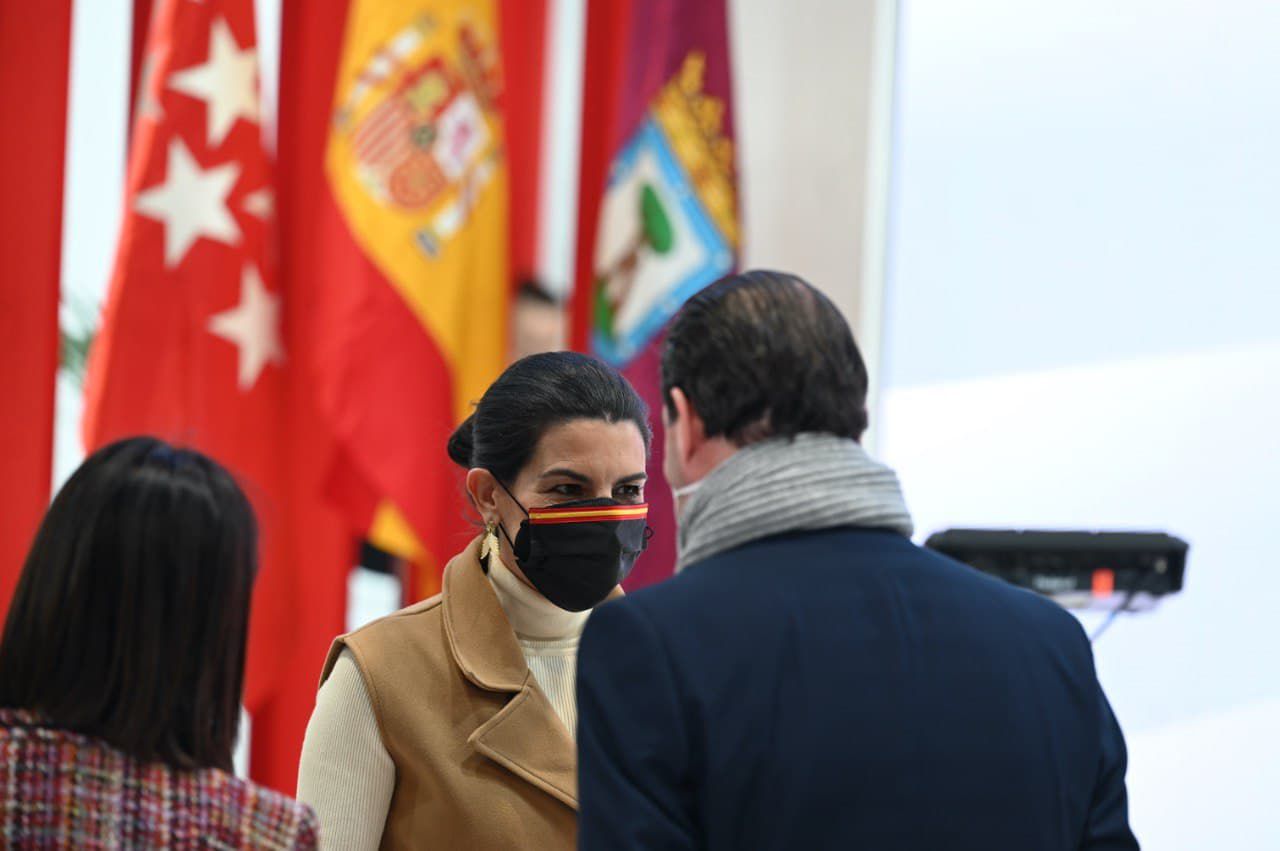 Rocío Monasterio, portavoz de Vox en la Asamblea de Madrid, en Fitur