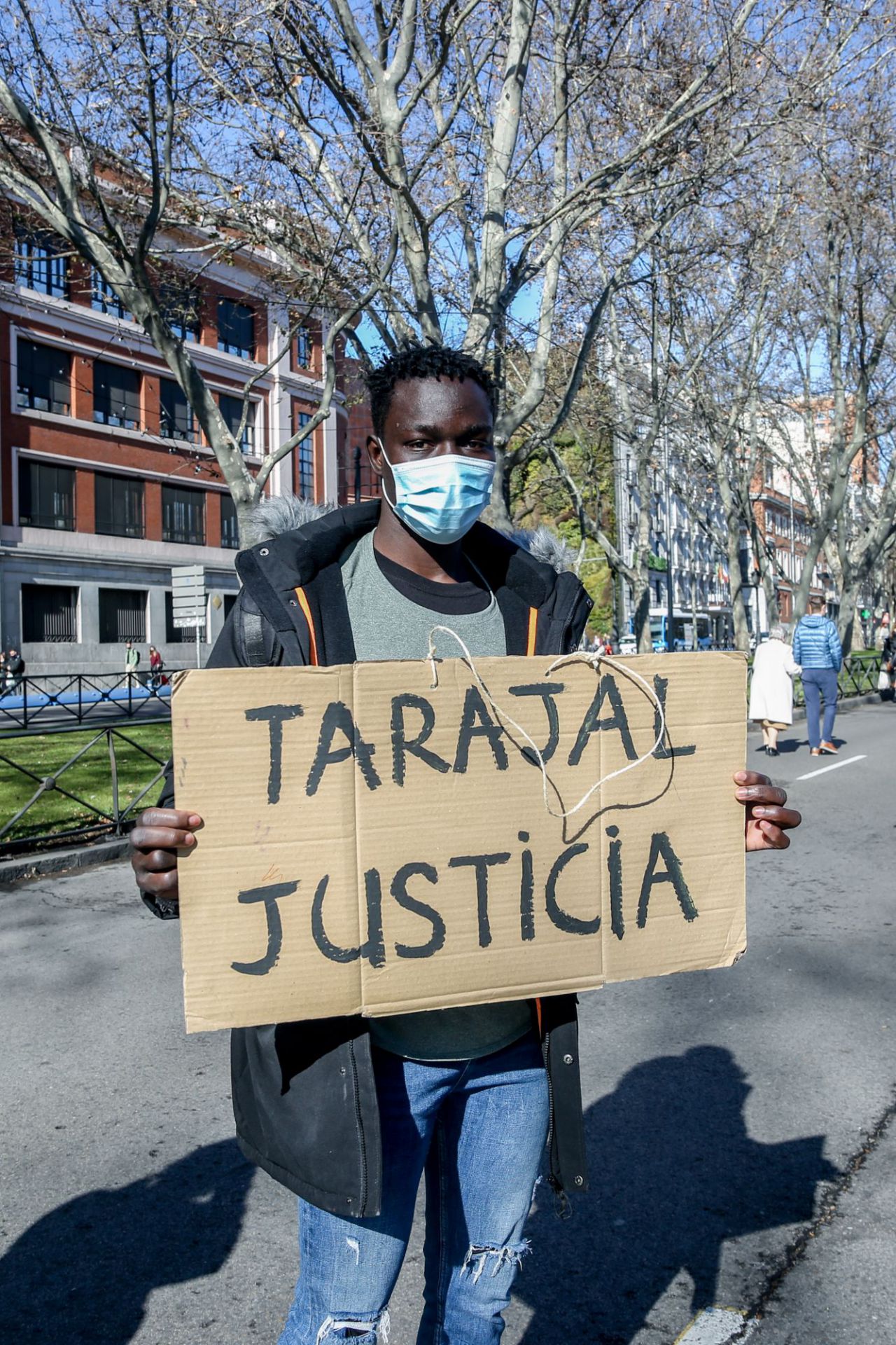 Concentración por el octavo aniversario de la tragedia del Tarajal