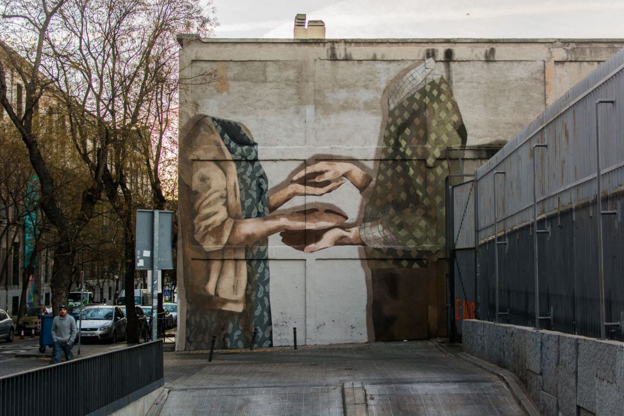 Hyuro en Lavapiés.