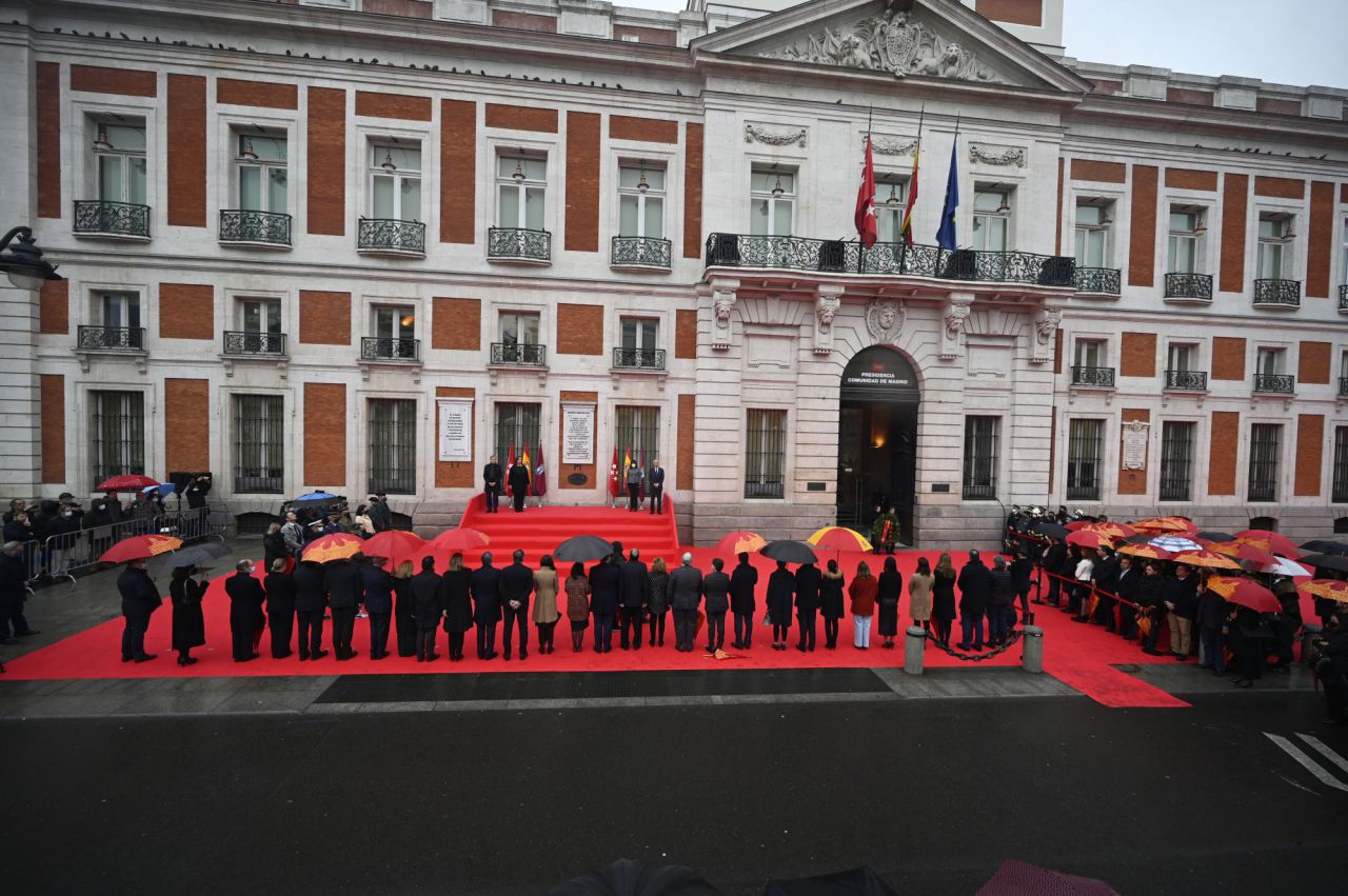 A las 9:00 ha arrancado el acto solemne en recuerdo y homenaje a las víctimas de los atentados del 11 de marzo de 2004 en Madrid