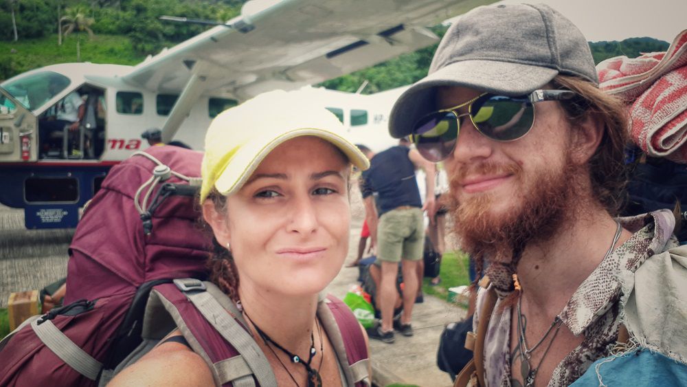 Diana Tallo y Miguel Ángel Sapag realizaron un viaje de dos años de mochileros