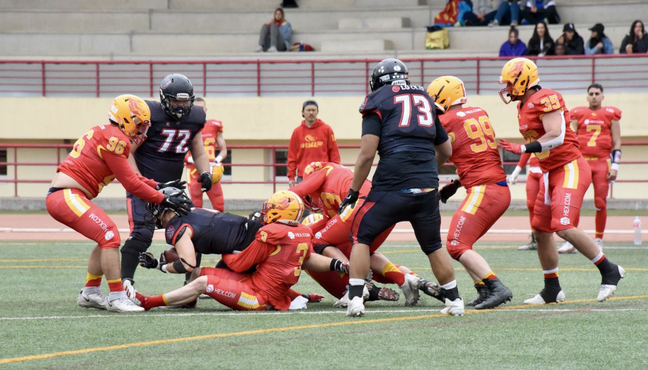 Partido entre Osos y Black Demons