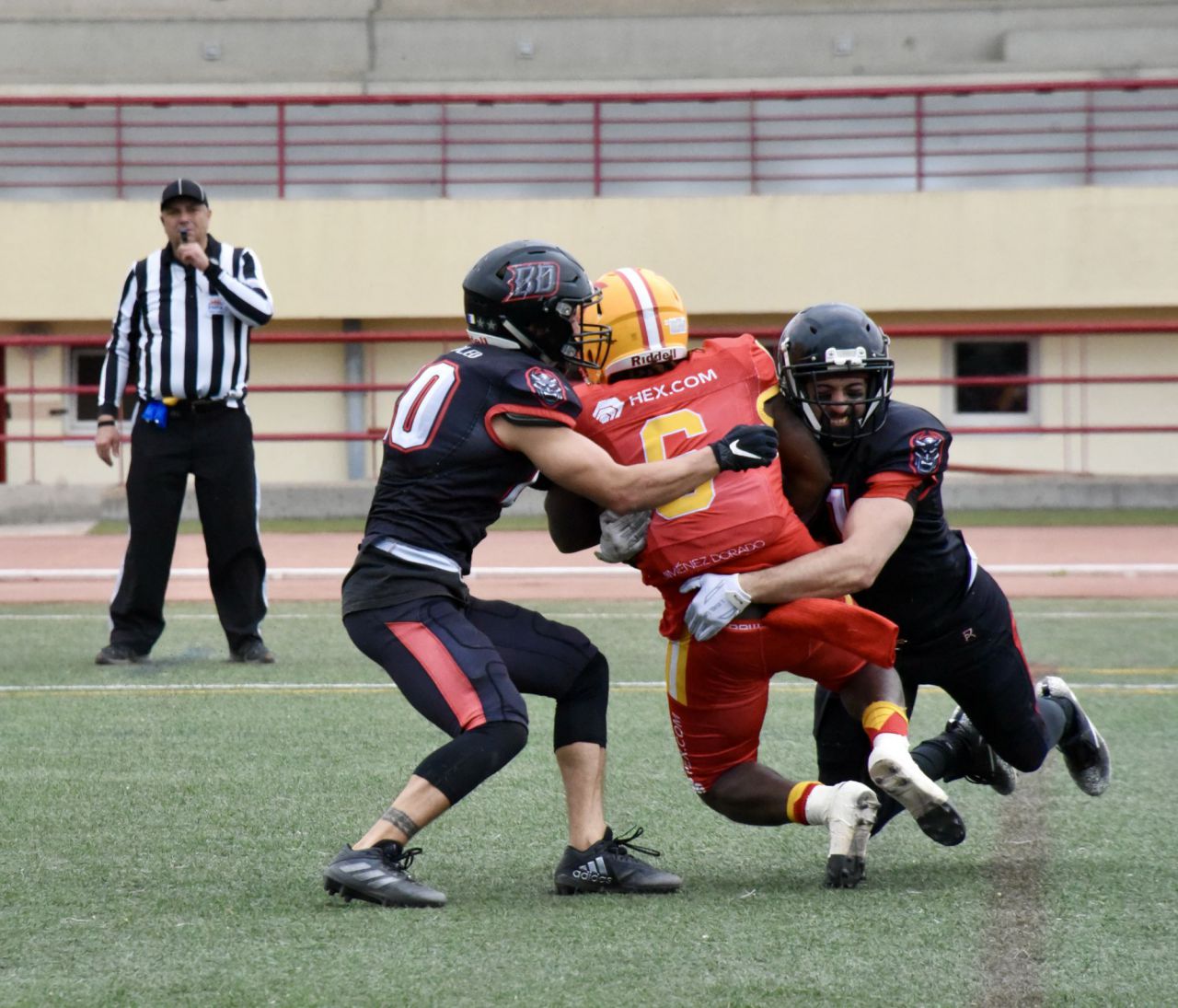 Partido entre Osos y Black Demons