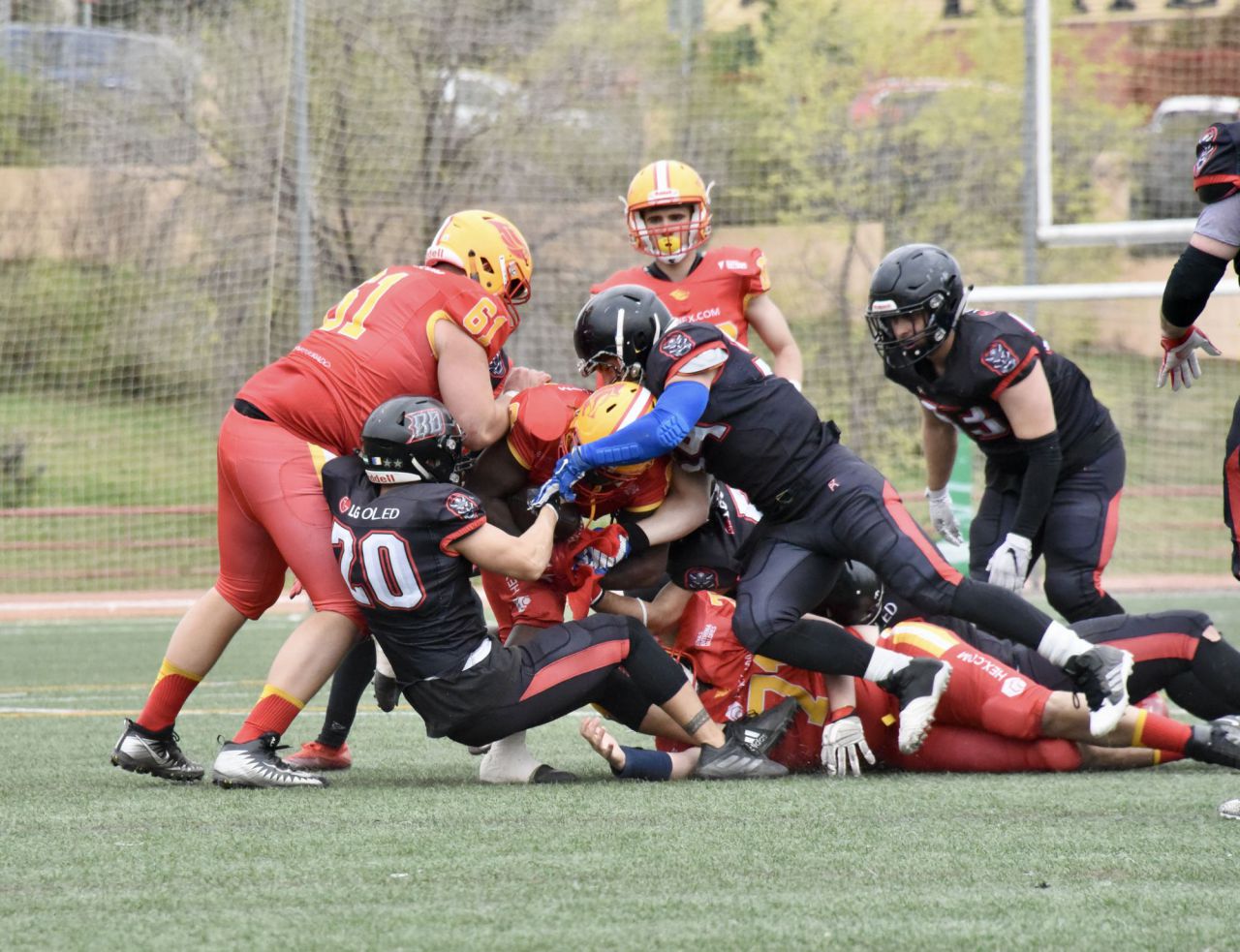 Partido entre Osos y Black Demons