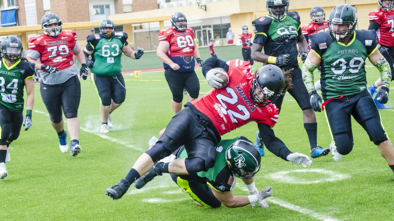 Partido entre Fuengirola Potros y Murcia Cobras