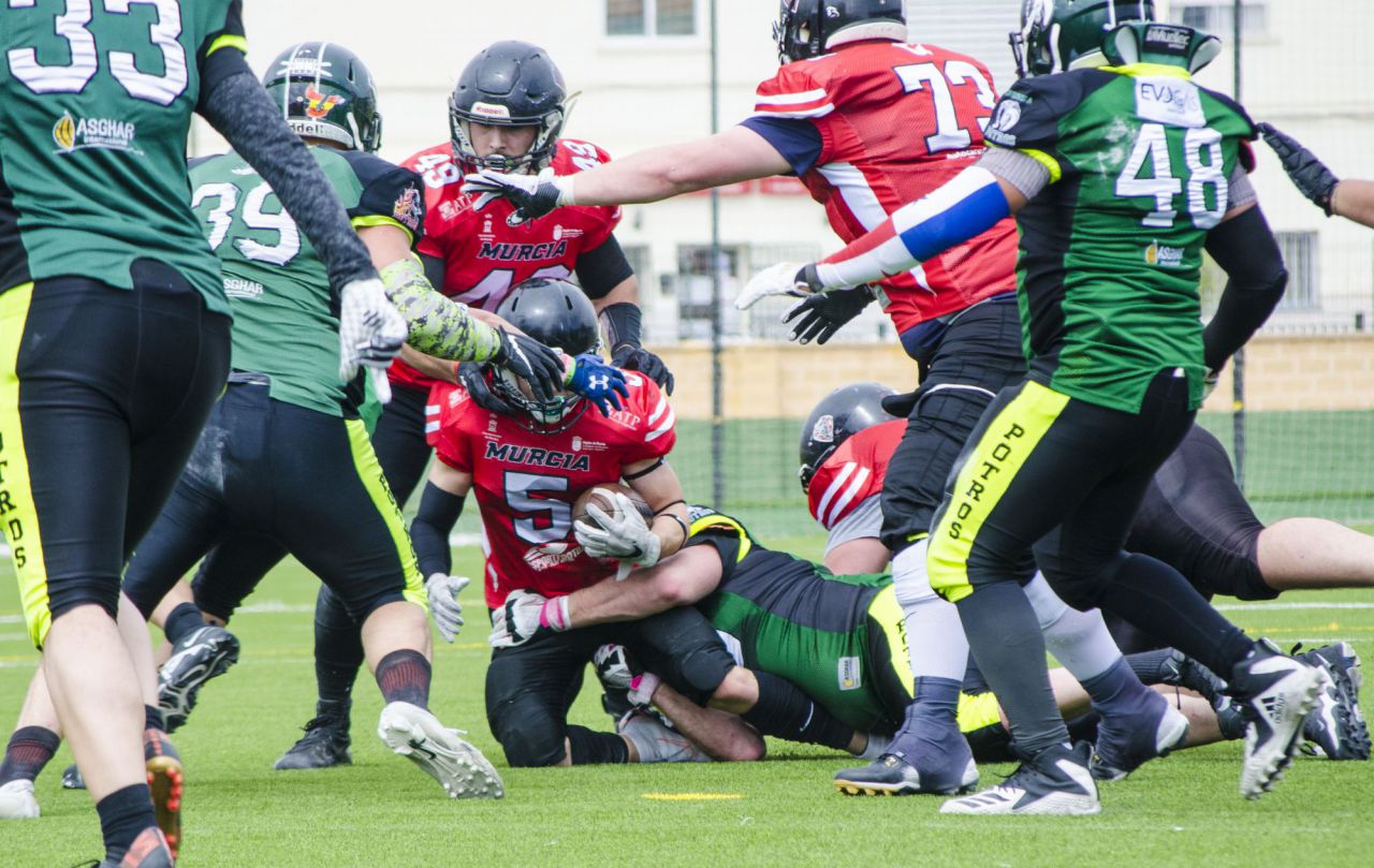 Partido entre Fuengirola Potros y Murcia Cobras
