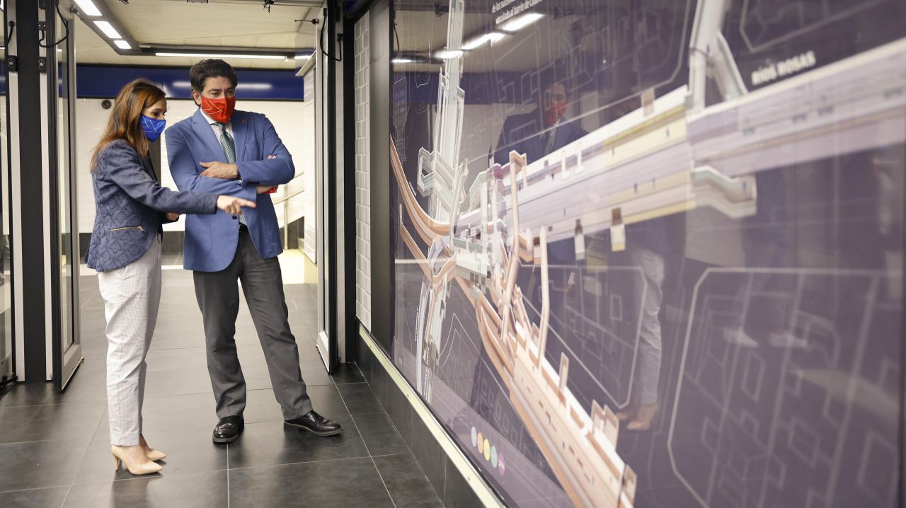 El consejero de Transportes e Infraestructuras, David Pérez