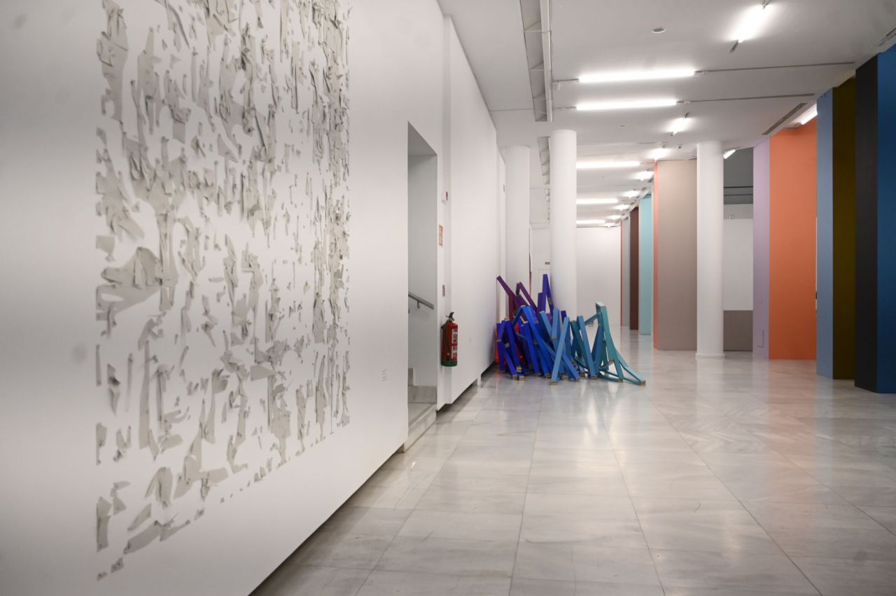 Exposición 'Un puente donde quedarse', en la Sala Alcalá 31