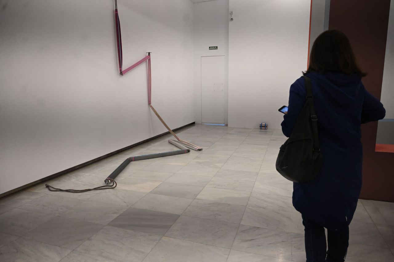 Exposición 'Un puente donde quedarse', en la Sala Alcalá 31