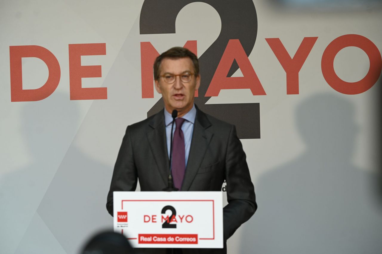Alberto Núñez Feijóo, presidente PP
