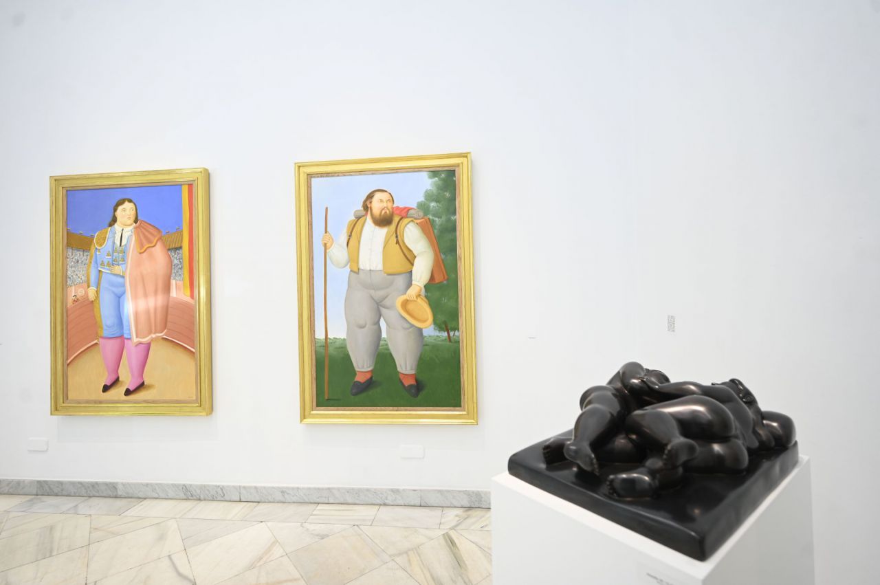 Homenaje a Fernando Botero en su 90 cumpleaños, en la Galería Fernando Pradilla