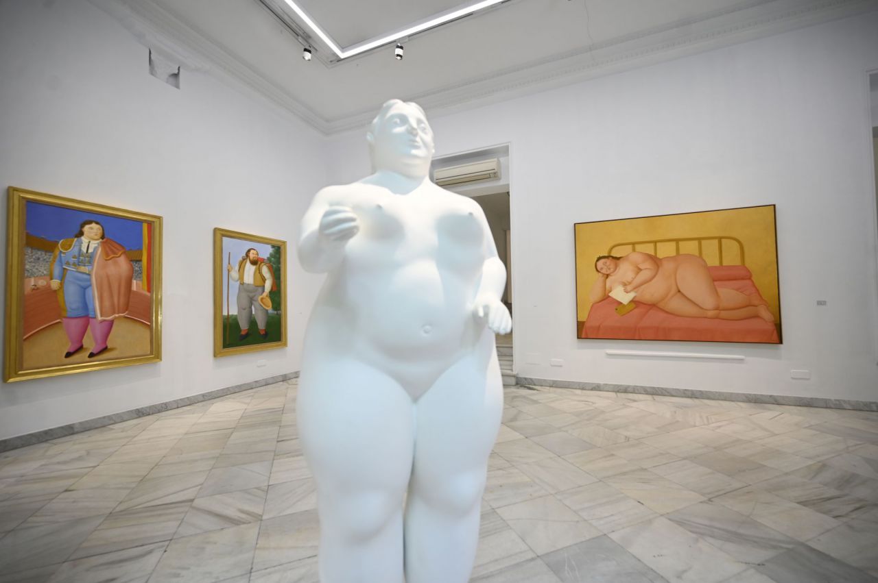 Homenaje a Fernando Botero en su 90 cumpleaños, en la Galería Fernando Pradilla
