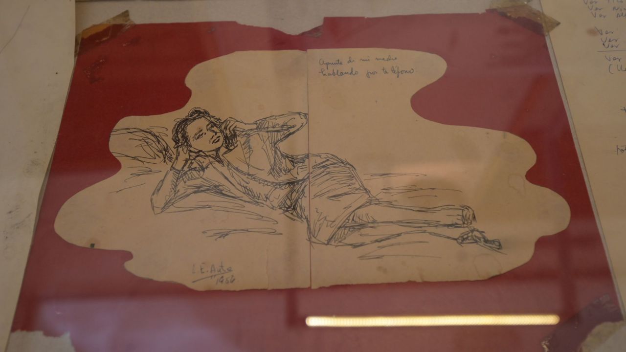 Exposición homenaje al cantautor Luis Eduardo Aute en la sede de la SGAE