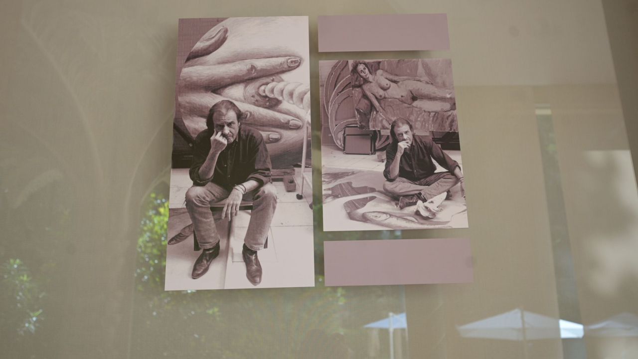Exposición homenaje al cantautor Luis Eduardo Aute en la sede de la SGAE