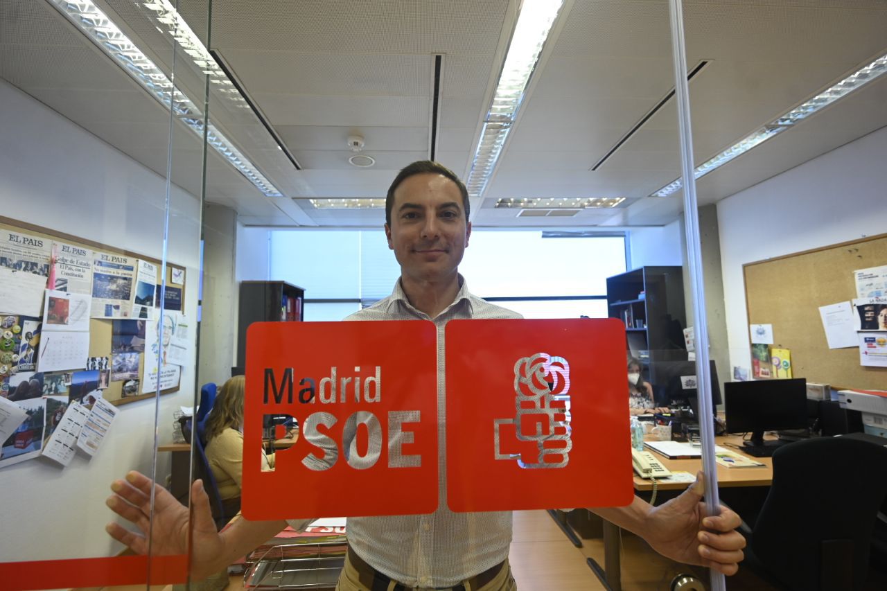 Juan Lobato, secretario general y portavoz del PSOE de Madrid