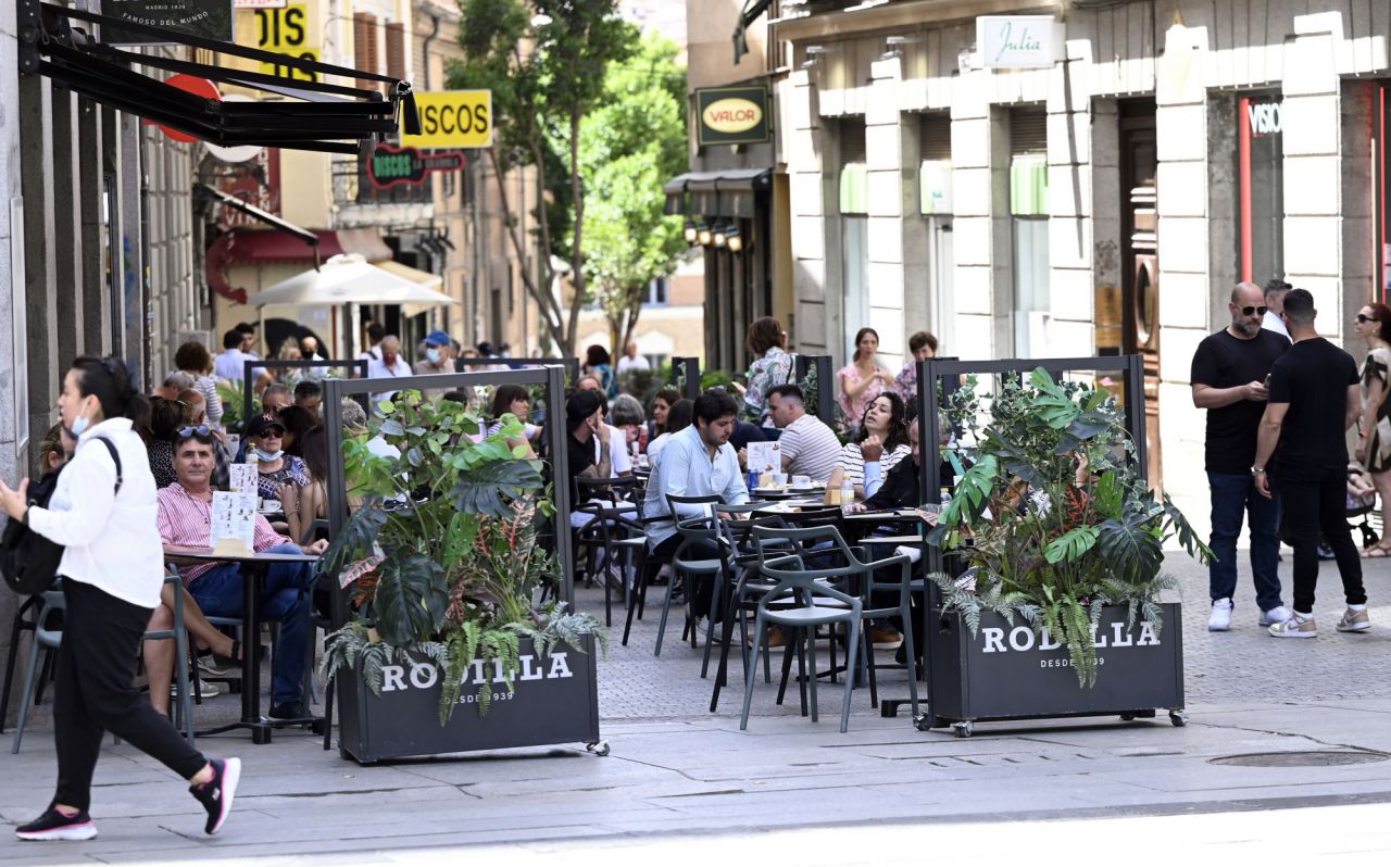 Calor y altas temperaturas en Madrid