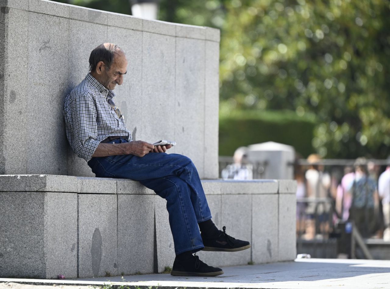 Calor y altas temperaturas en Madrid