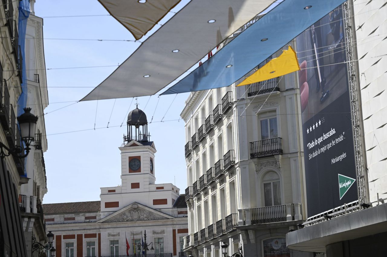 Calor y altas temperaturas en Madrid