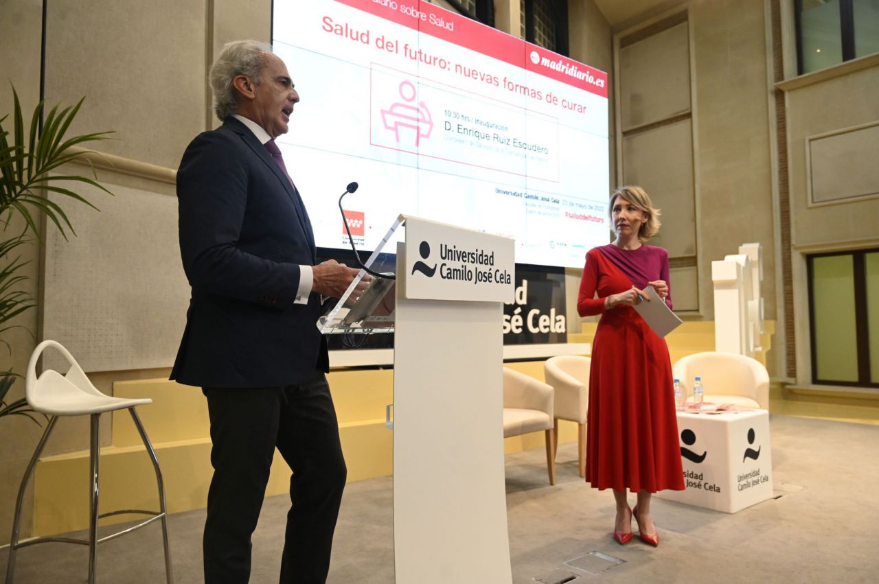 Enrique Ruiz Escudero, consejero de Sanidad de la Comunidad de Madrid