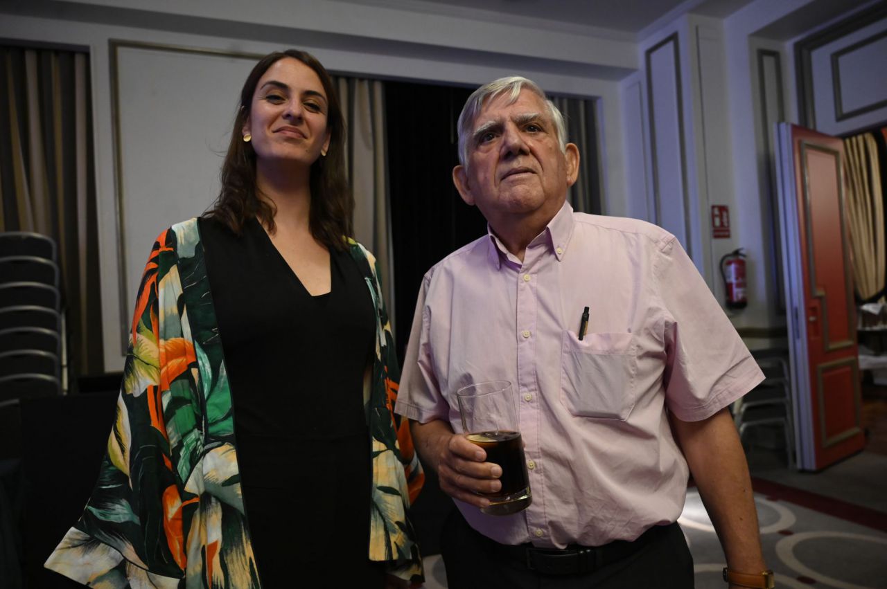 Rita Maestre y Féliz López Rey en los XX Premios Madrid