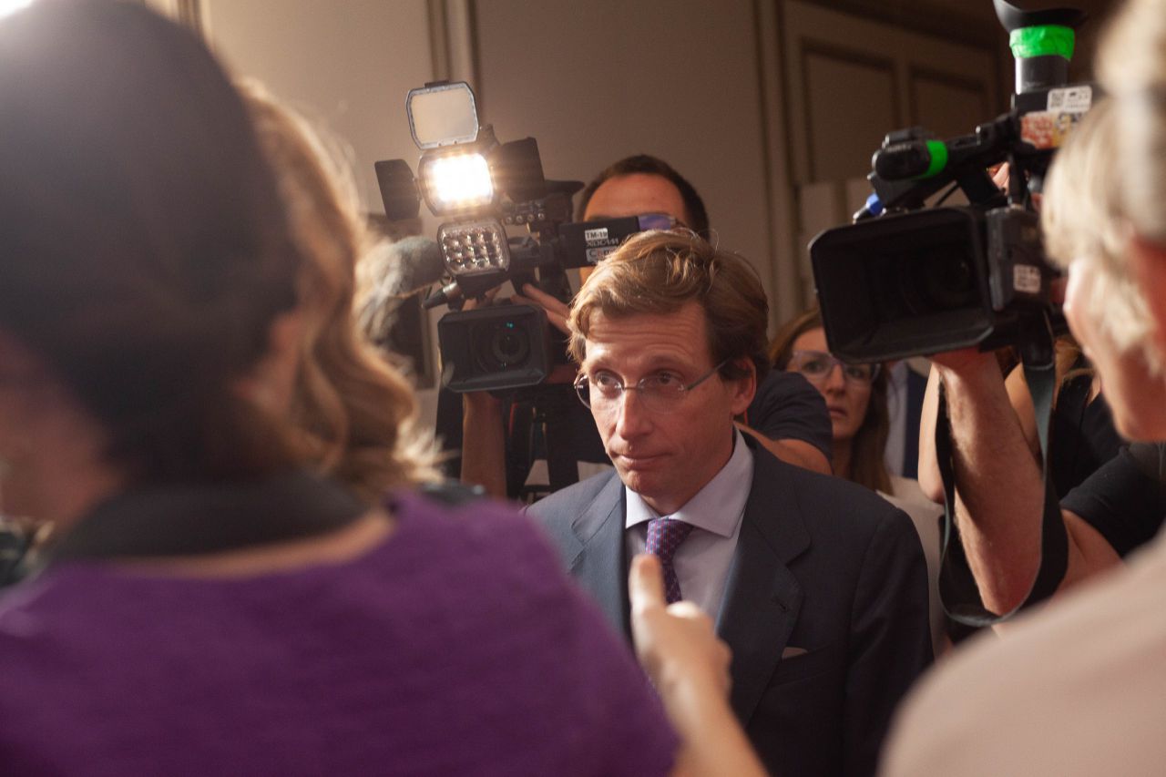 El alcalde de Madrid, José Luis Martínez Almeida