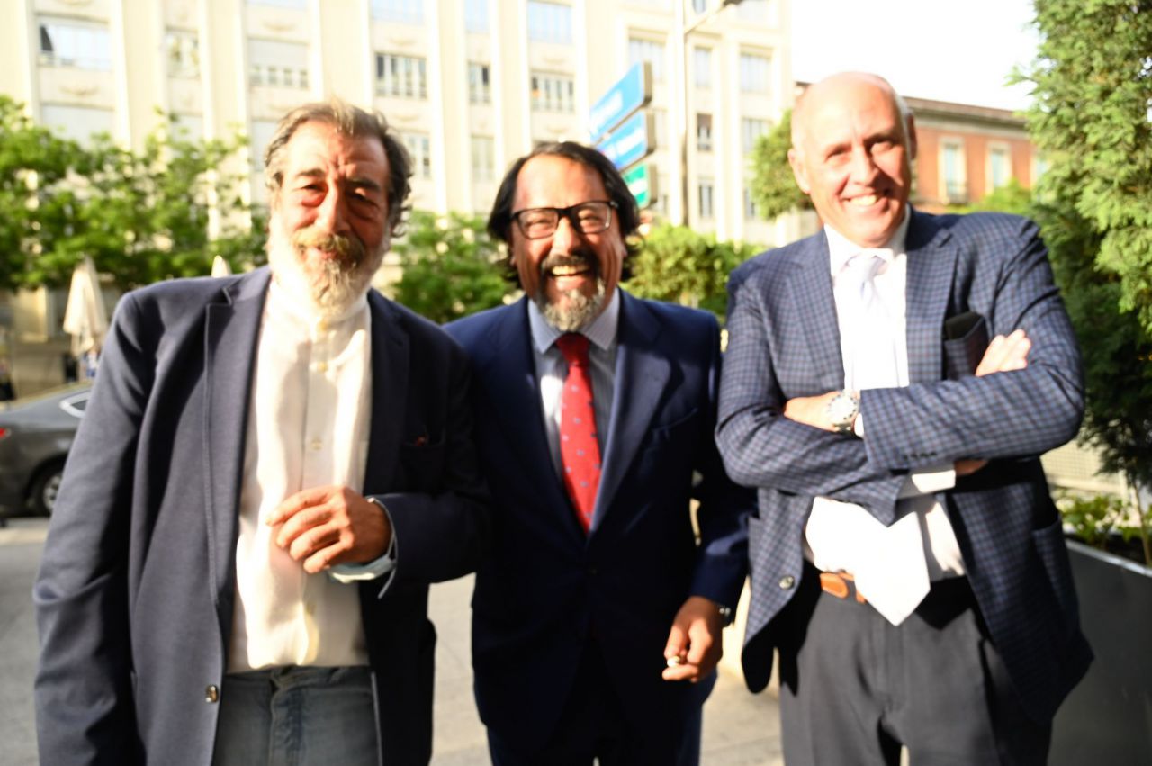 José Miguel Utande, Jorge Iglesias y Guillermo Salmerón