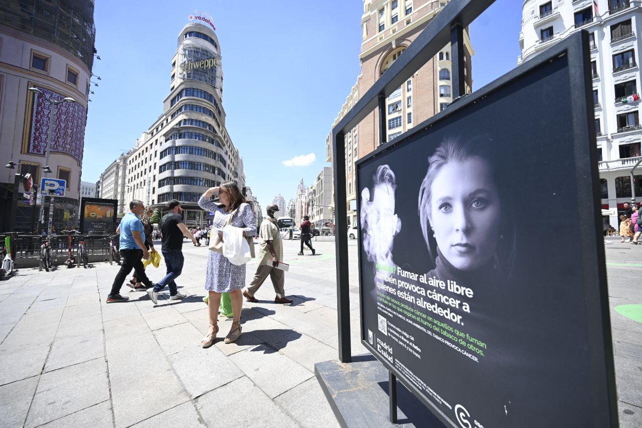 Campaña de la Asociación Española Contra el Cáncer en Callao