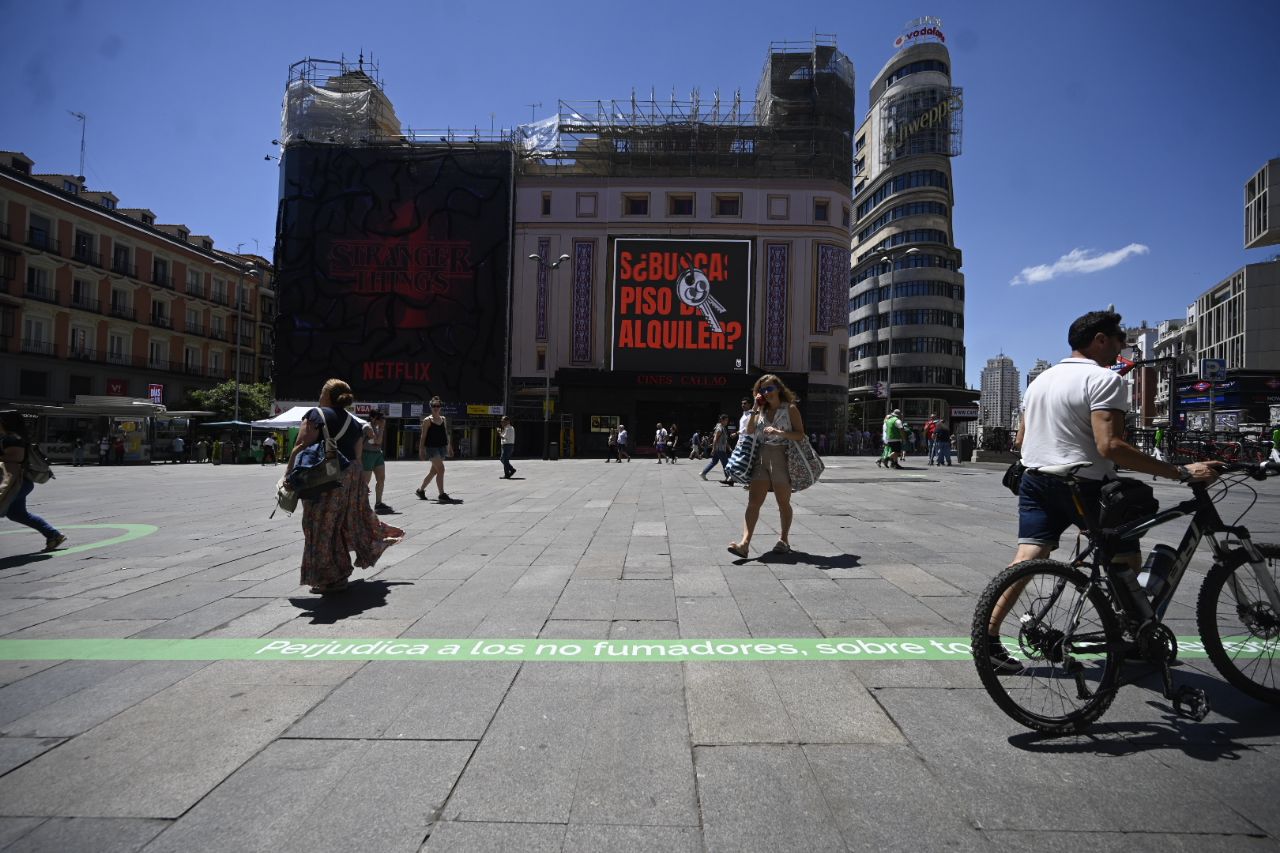 Campaña de la Asociación Española Contra el Cáncer en Callao