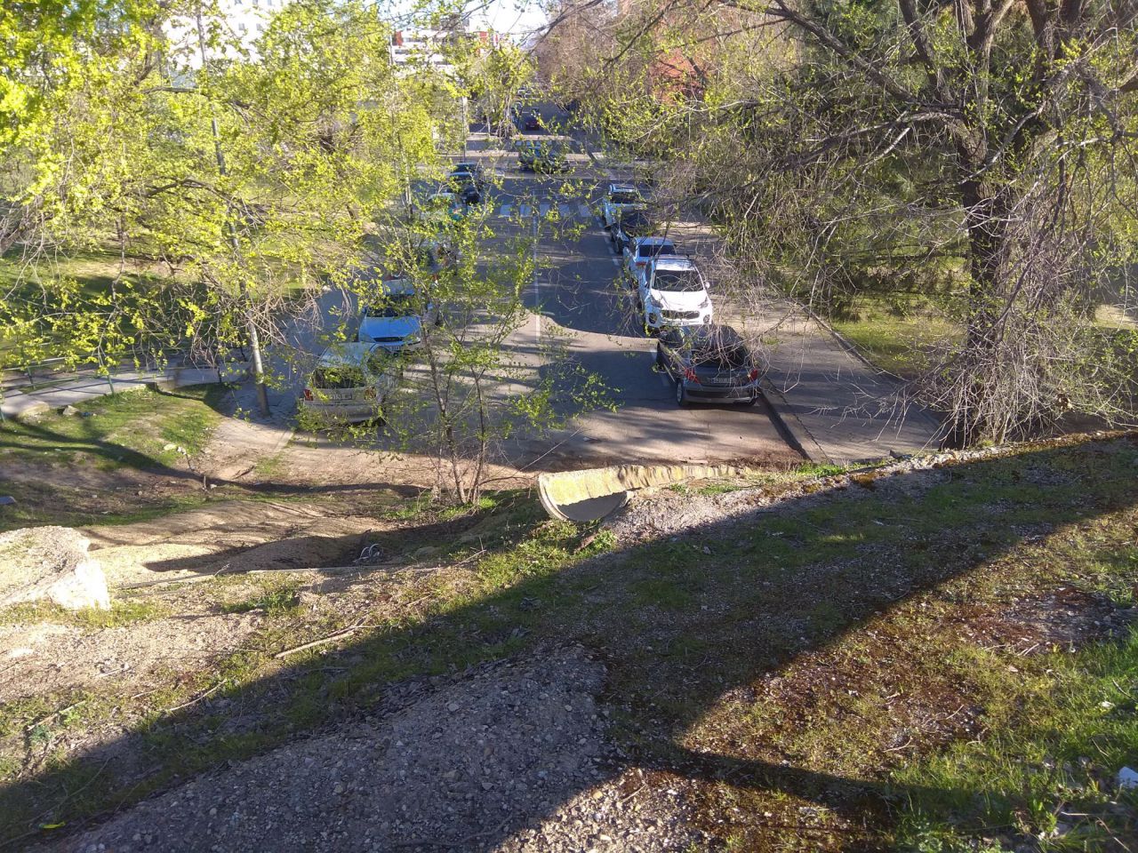 Nueva conexión de la calle Alcañiz con la calle Artemisa en el distrito de Barajas. 