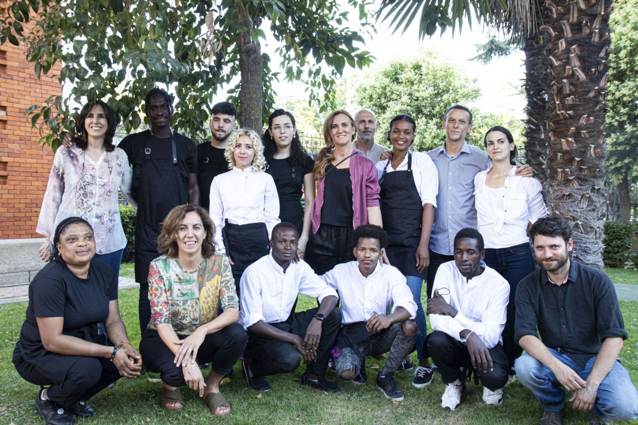 Equipo del proyecto gastronómico de la Casa Árabe