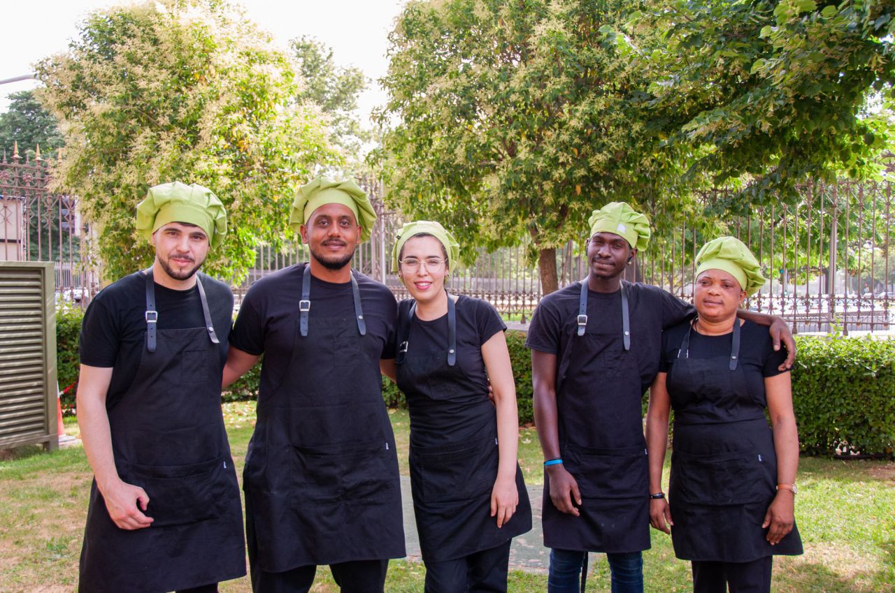 Equipo del proyecto gastronómico de la Casa Árabe