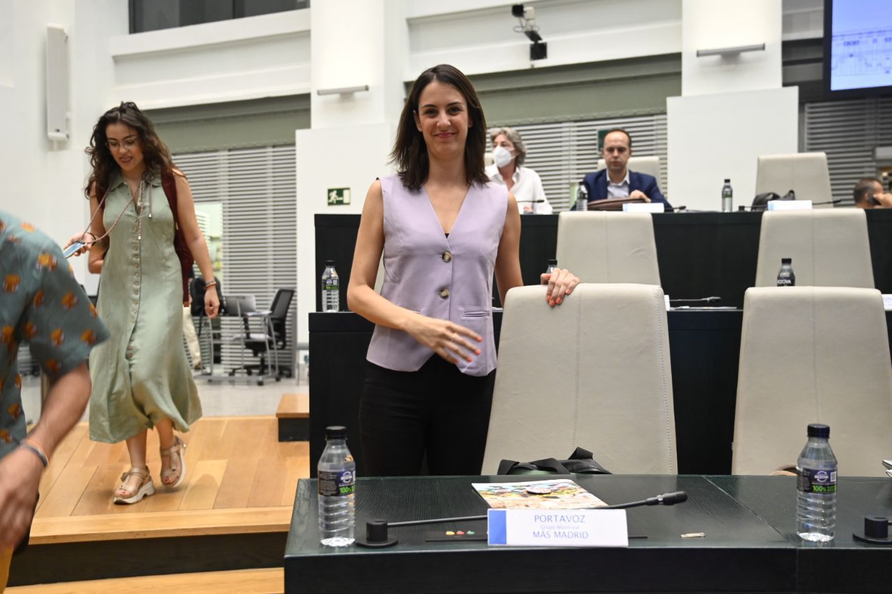 Rita Maestre, portavoz de Más Madrid en el Ayuntamiento de la capital.