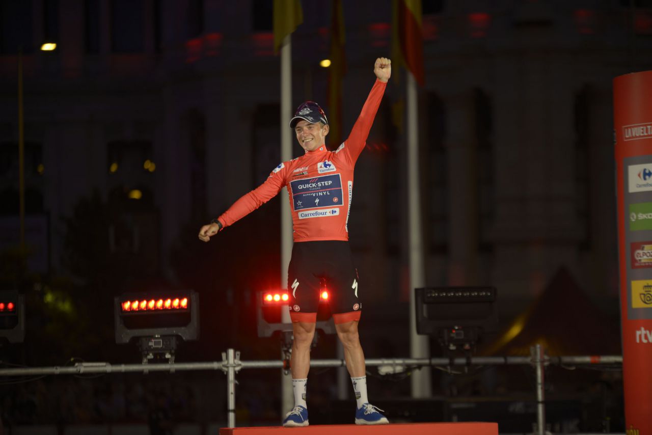 El ciclista belga Remco Evenepoel se proclama vencedor de la Vuelta a España.  