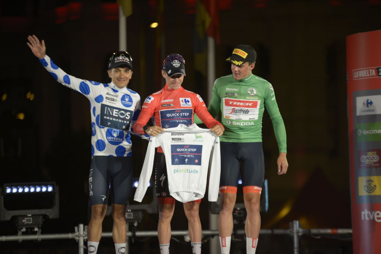 El ciclista belga Remco Evenepoel se proclama vencedor de la Vuelta a España.  