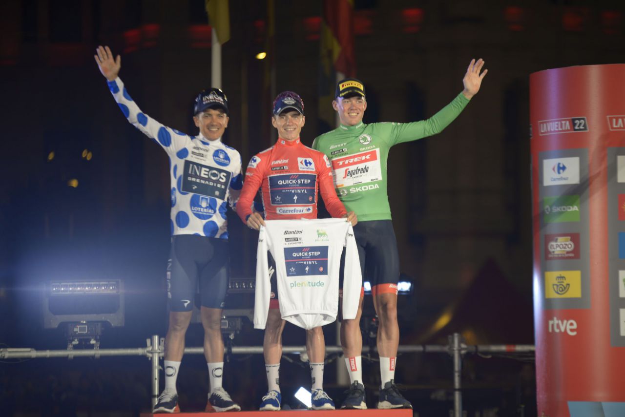 El ciclista belga Remco Evenepoel se proclama vencedor de la Vuelta a España.  