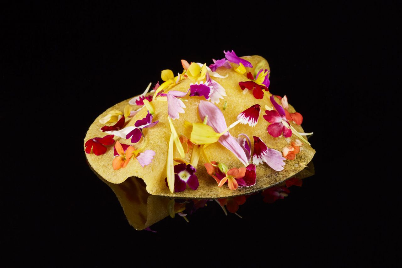 Uno de los platos del restaurante del Corral de la Morería