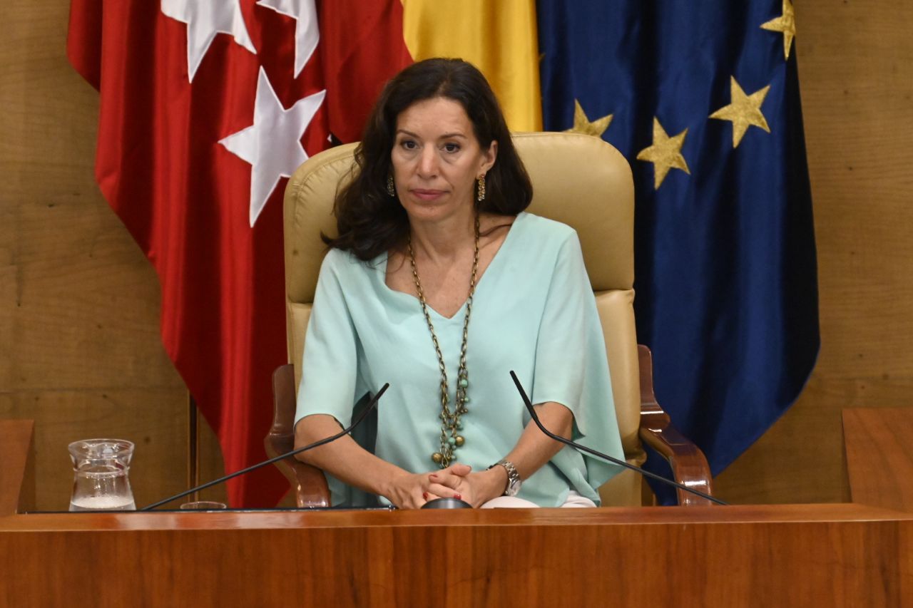 Eugenia Carballedo, presidenta de la Asamblea de Madrid