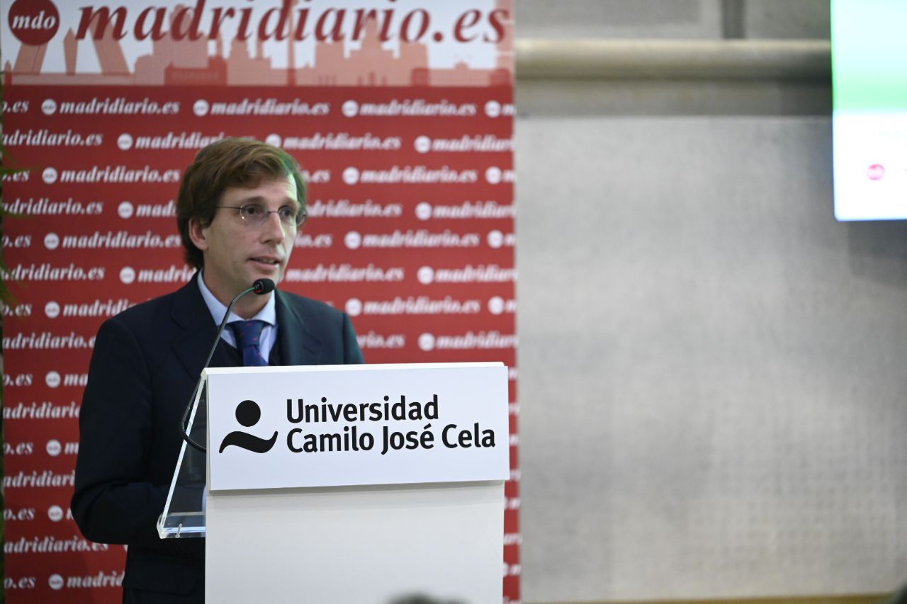 El alcalde de Madrid clausura el primer día de las XX Jornadas de Medio Ambiente y Desarrollo Sostenible que organiza Madridiario