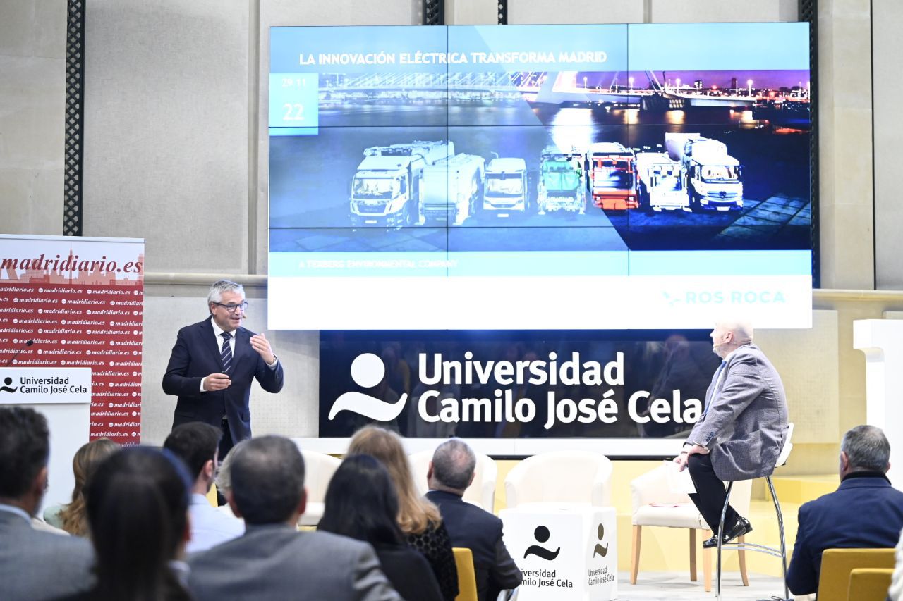 Pere Petit, CEO de Ros Roca y Constantino Mediavilla, presidente editor de Madridiario