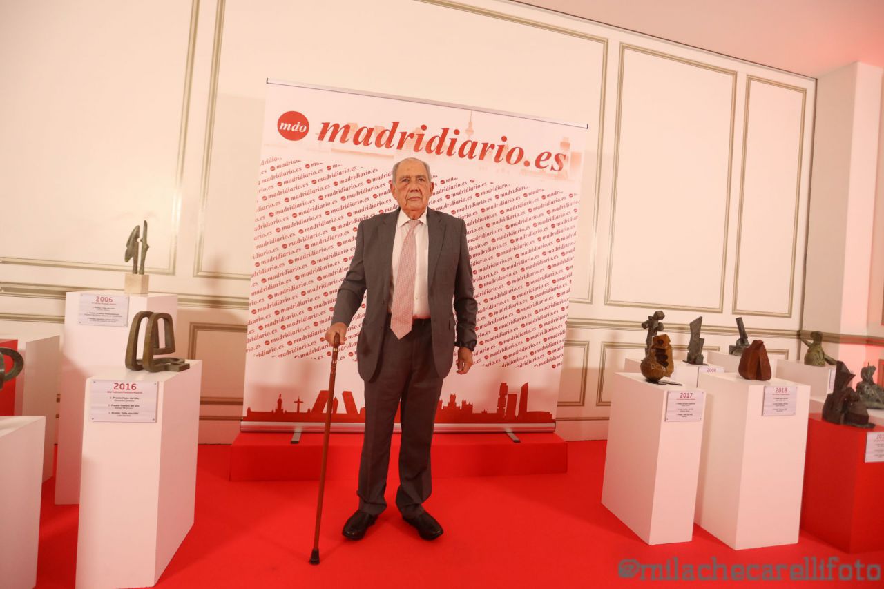 Por ello, fue el hombre del año en los XX Premios Madrid