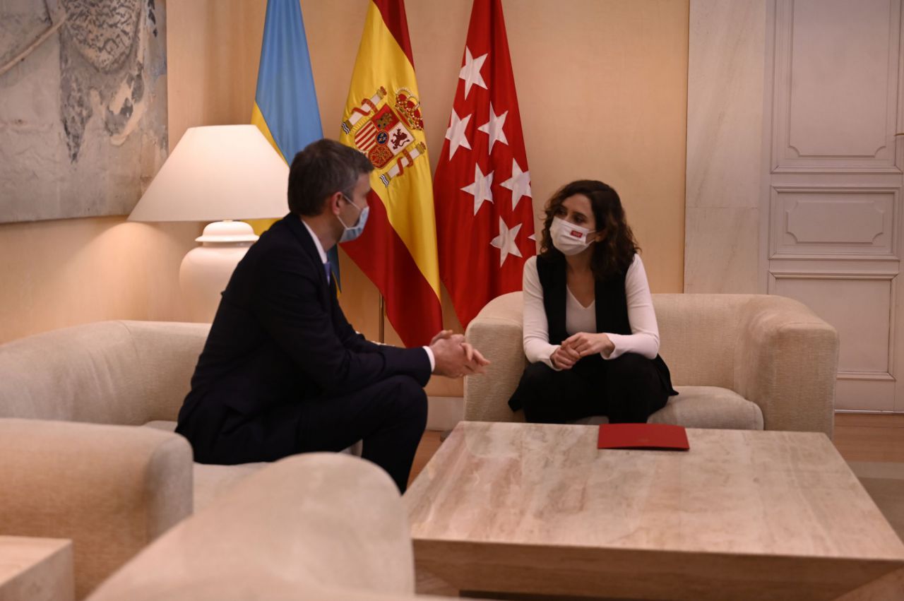 Políticos madrileños se han reunido este año con homólogos ucranianos para mostrarles su apoyo