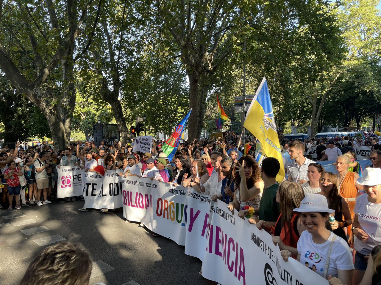 Marcha del Orgullo 2022 por Madrid
