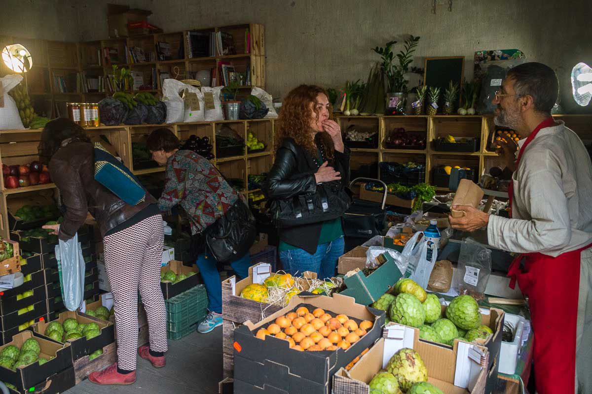 Mercado de productos artesanales y ecólogicos 