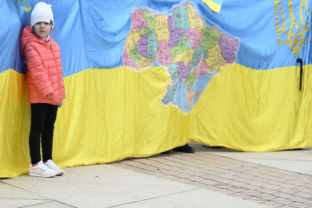 Nueva protesta contra la guerra de Ucrania