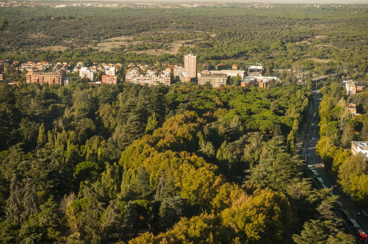 Vistas desde el Faro de Moncloa