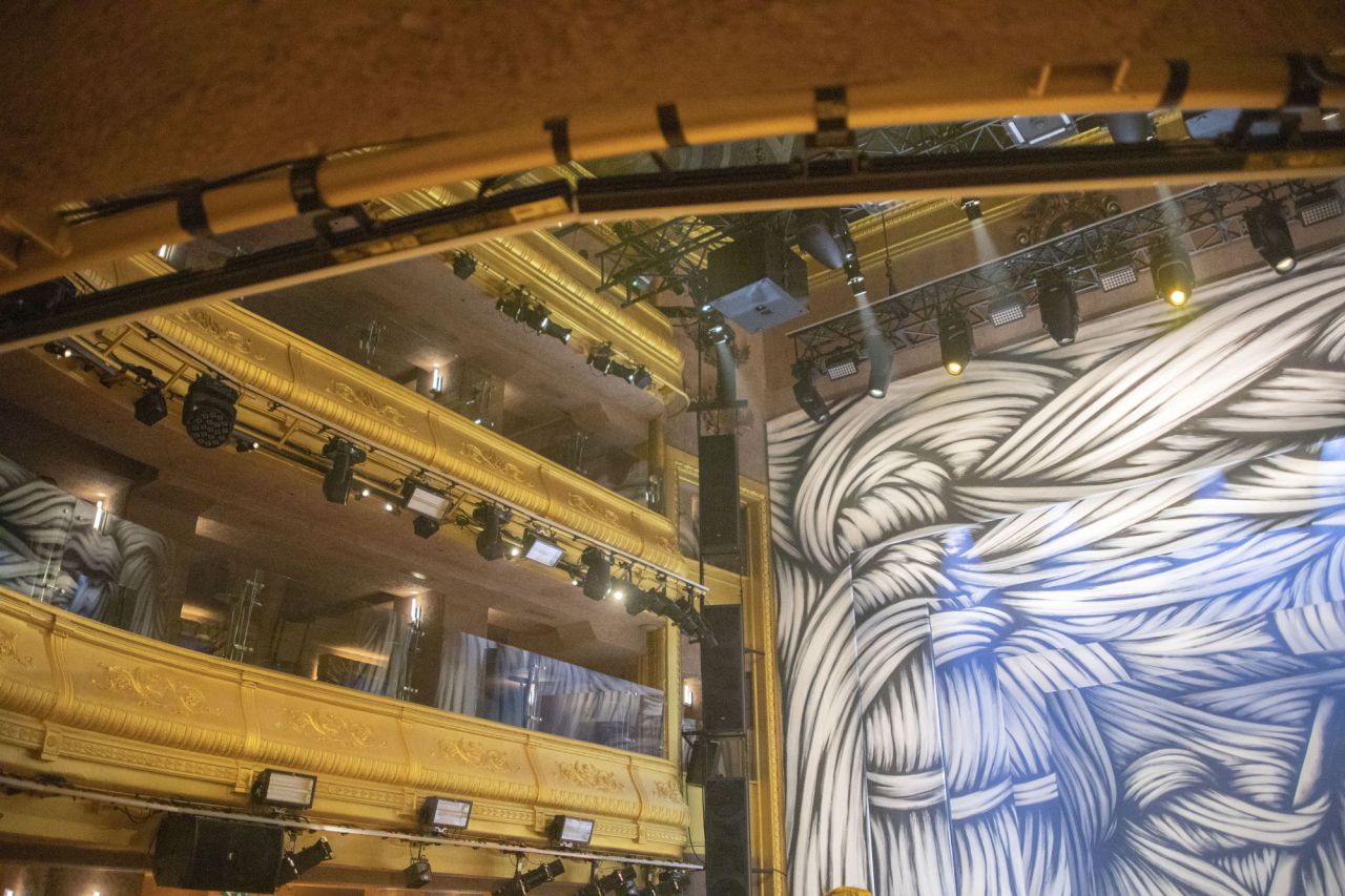 Interior del renacido Teatro Eslava 