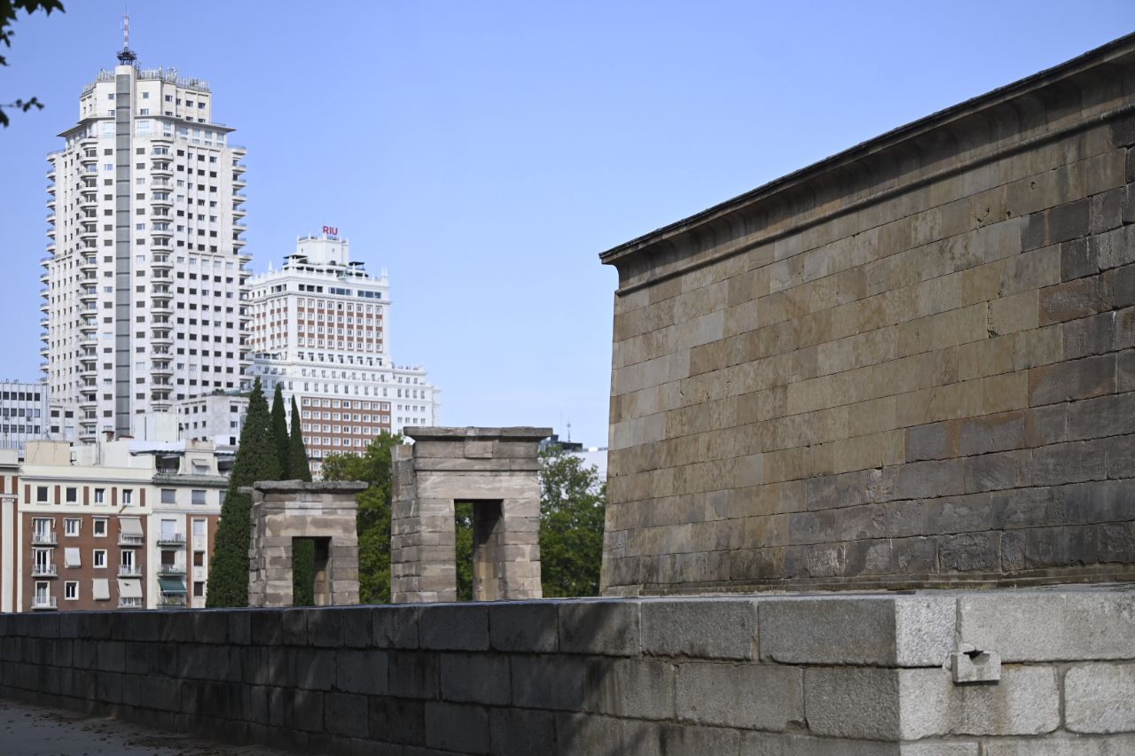 El Templo de Debod cumple 50 años en Madrid